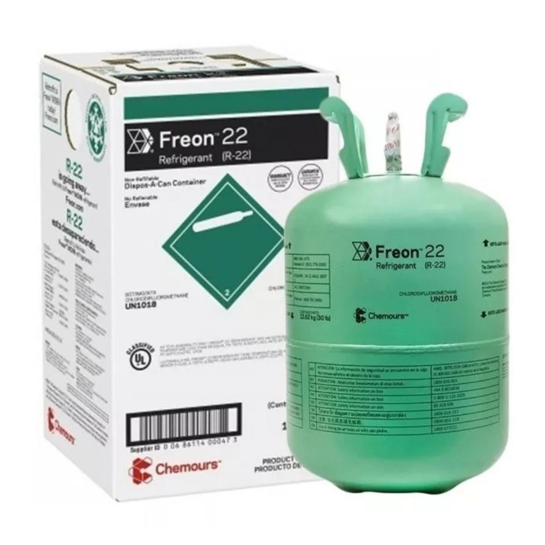 Garr.13,60Kg-FREON 22---CHEMOURS---R22--